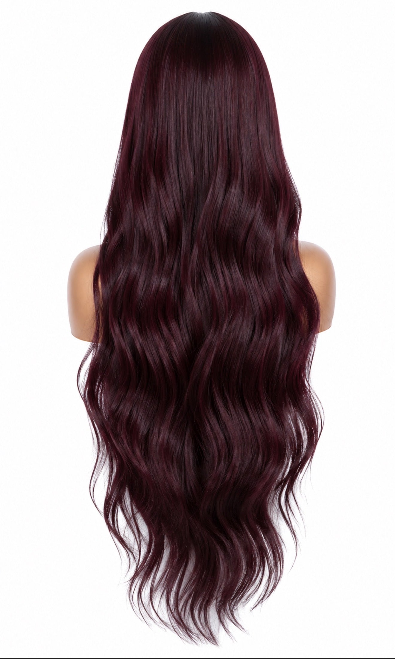 28” Body Wave HD Wig 99J Dark